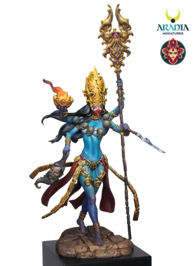 Aradia Kali Yuga Kali figurine 75 mm résine à peindre