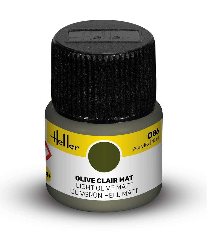 Heller Historical Collection 086 peinture acrylique olive clair mat