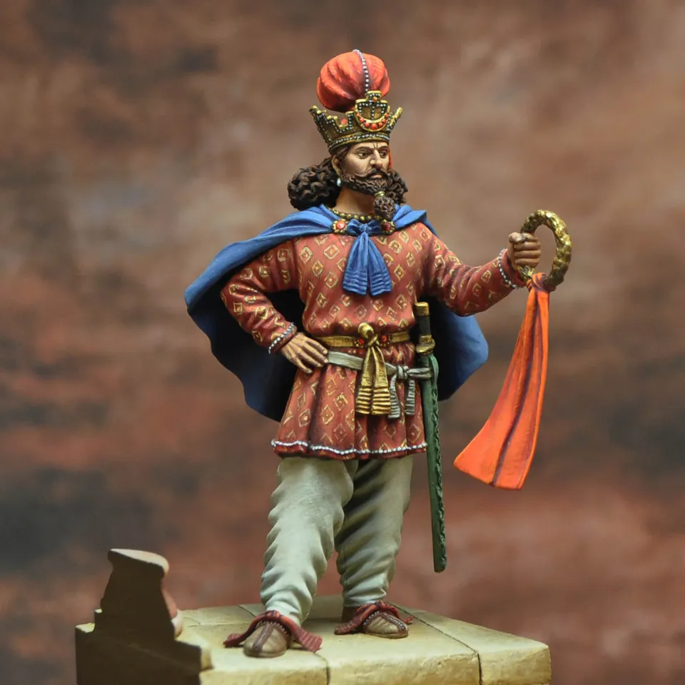 ART GIRONA Serie Historical Shapur I Sassanide figurine