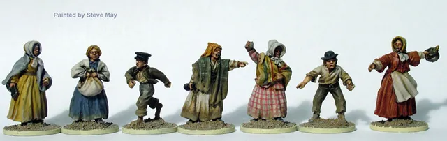 Perry Miniatures American Civil War ACW 54 Émeutiers figurines 28mm