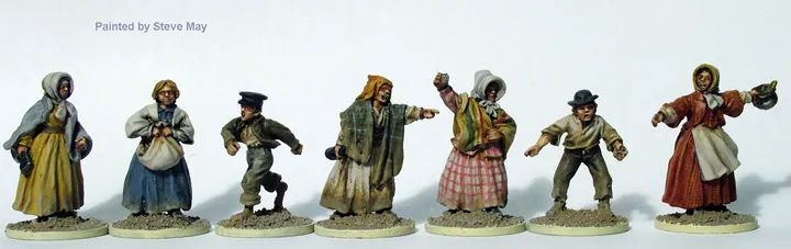 Perry Miniatures American Civil War ACW 54 Émeutiers figurines 28mm