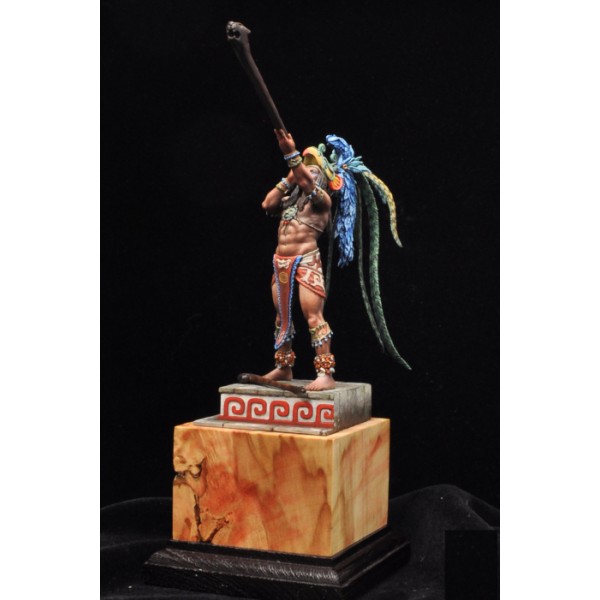 ART GIRONA Miniatures Quetzal figurine guerrier maya