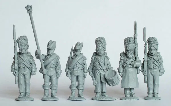 Perry Miniatures Napoleonic FN101 figurine grenadier garde au garde-à-vous