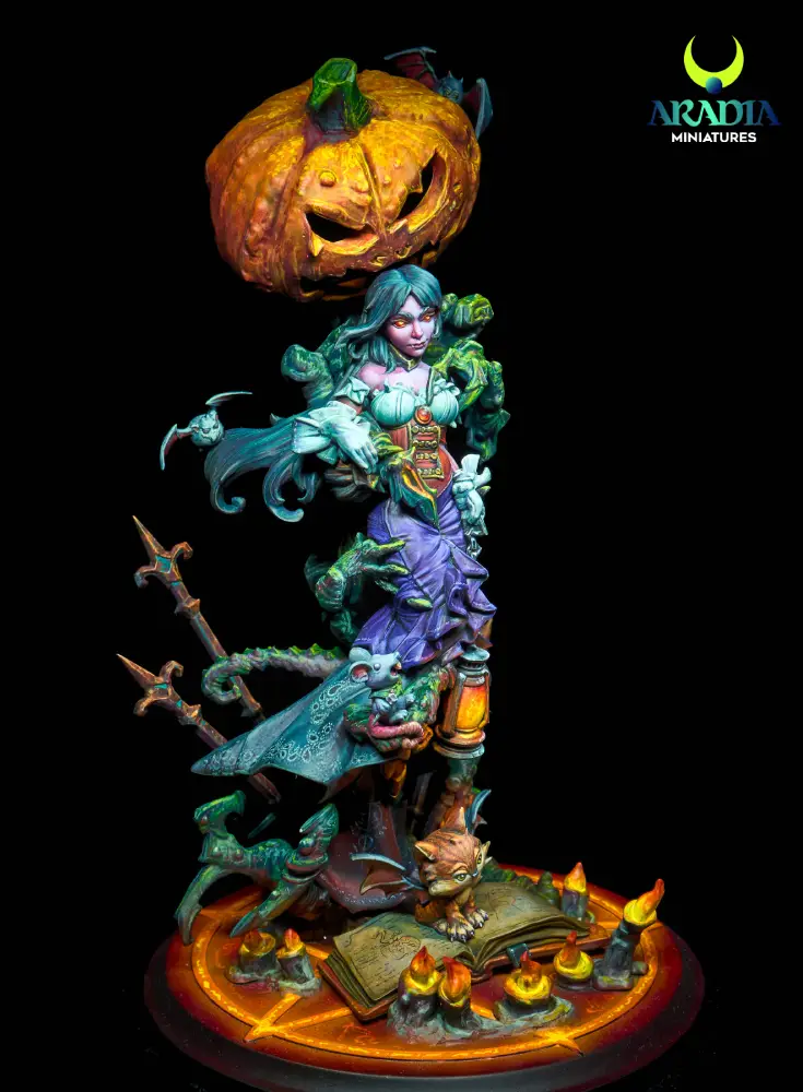 Aradia Classic Fantasy Morgourdana figurine résine sorcière
