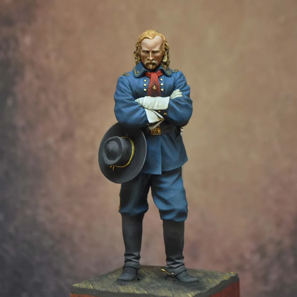 Art Girona 70mm figurine George Armstrong Custer kit 70 mm