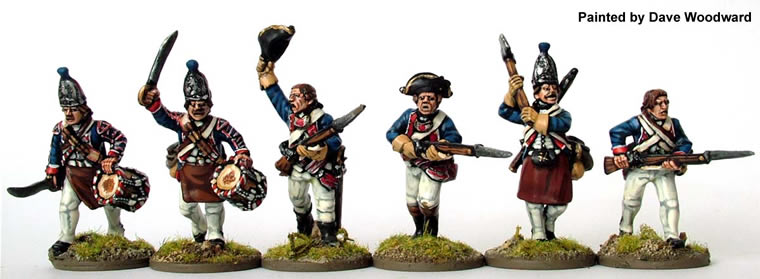 Perry Miniatures Am. Indépendance AW80 figurines grenadiers Hesse