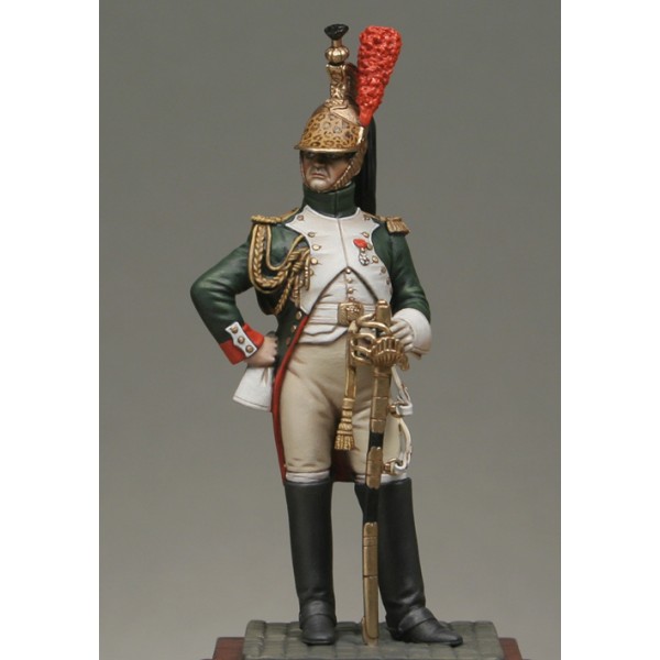 ART GIRONA Miniatures Officier dragons garde figurine Empire