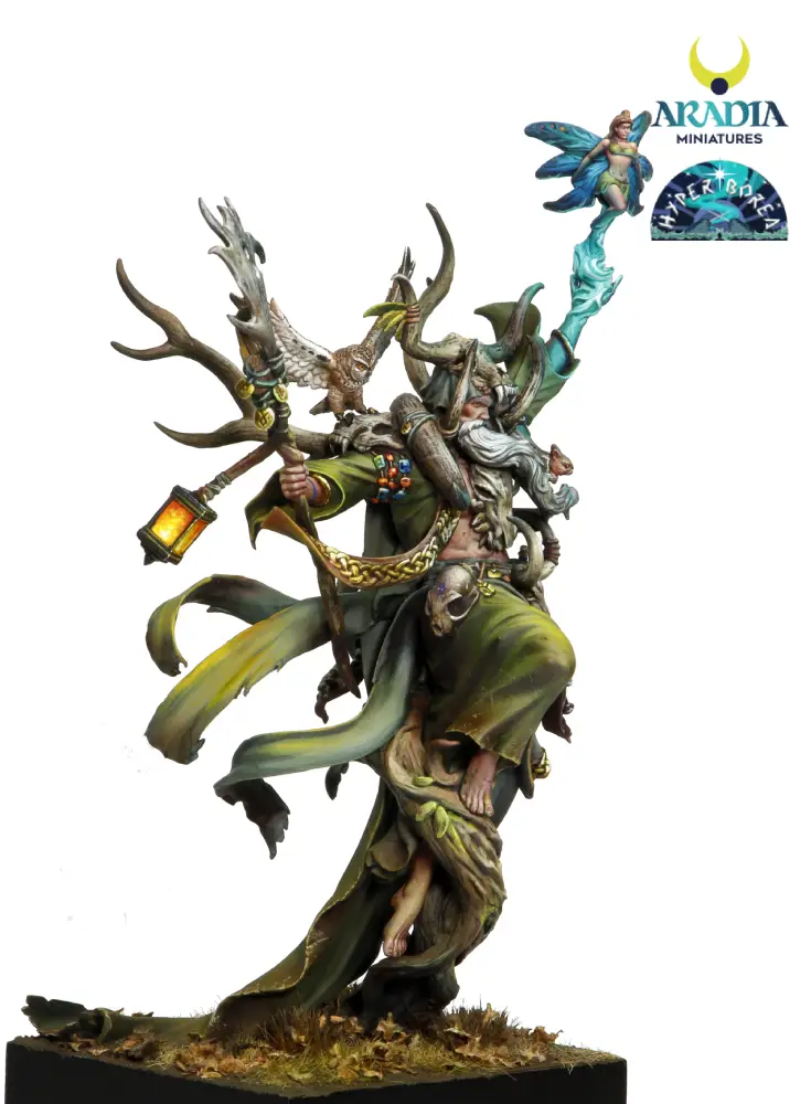 Aradia Minis Hyperborea Finegas figurine guerrier barbare