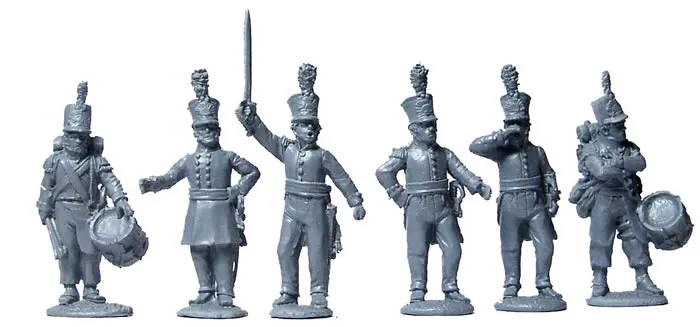 Perry Miniatures Napoleonic DB10 Milice Hollandaise Commandement 28mm métal