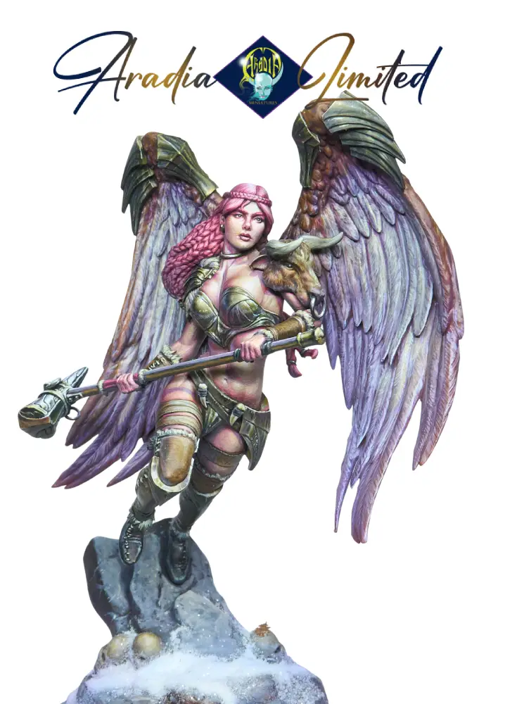 Aradia Minis Hyperborea Brynhildr figurine résine