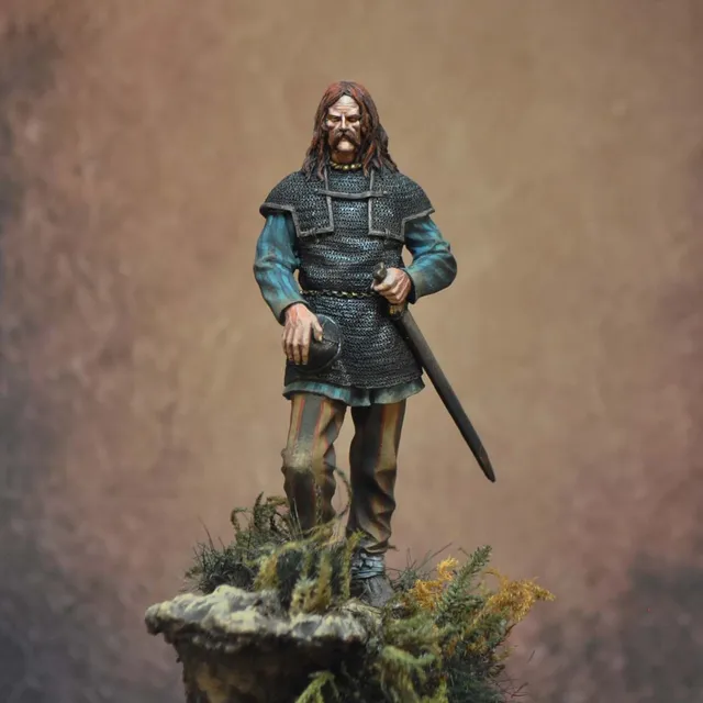 ART GIRONA 70mm Guerrier gaulois III-II av JC figurine 70 mm