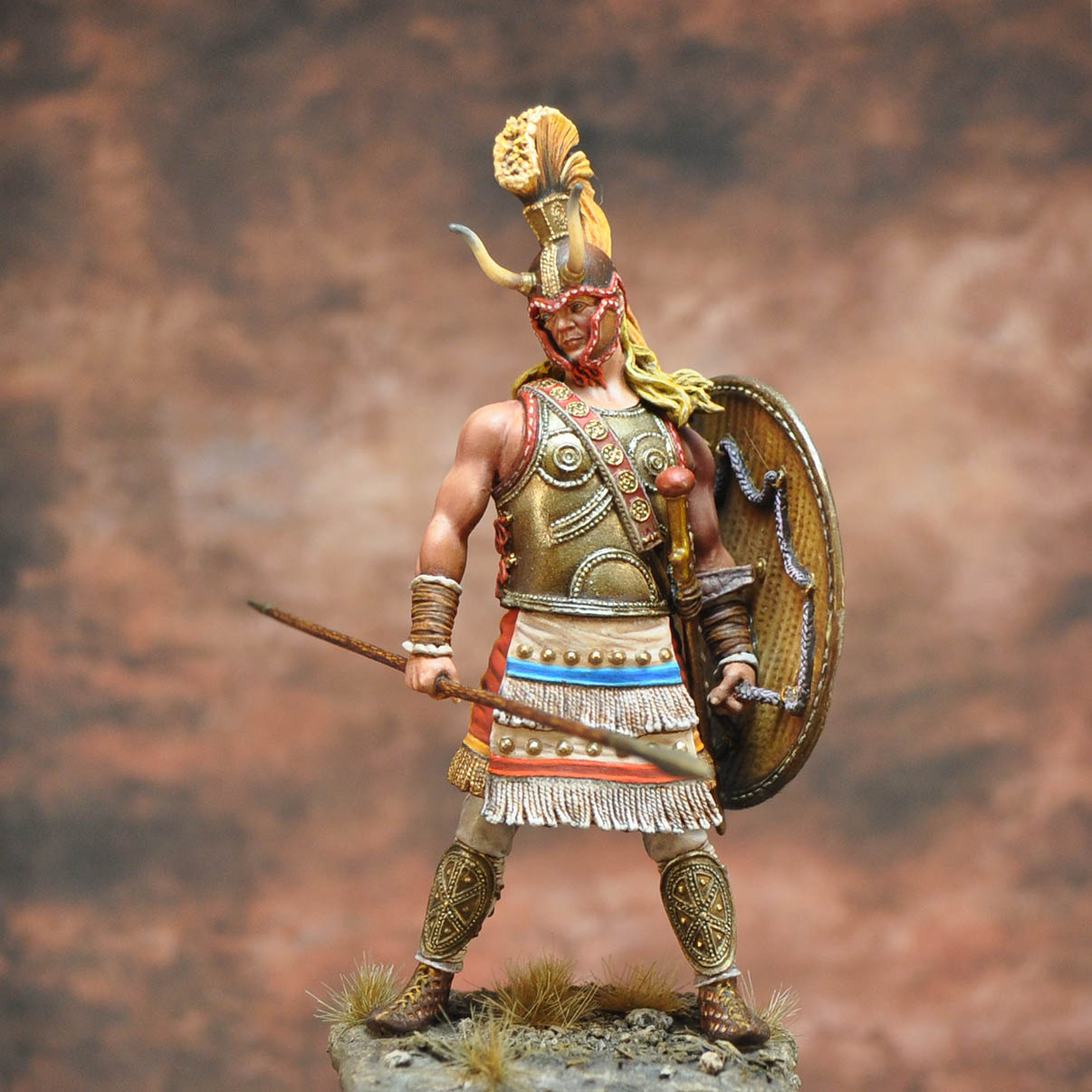 Art Girona Mythology Achille figurine à peindre