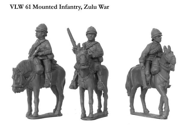 Perry Miniatures VLW 61 infanterie montée Zulu 28mm