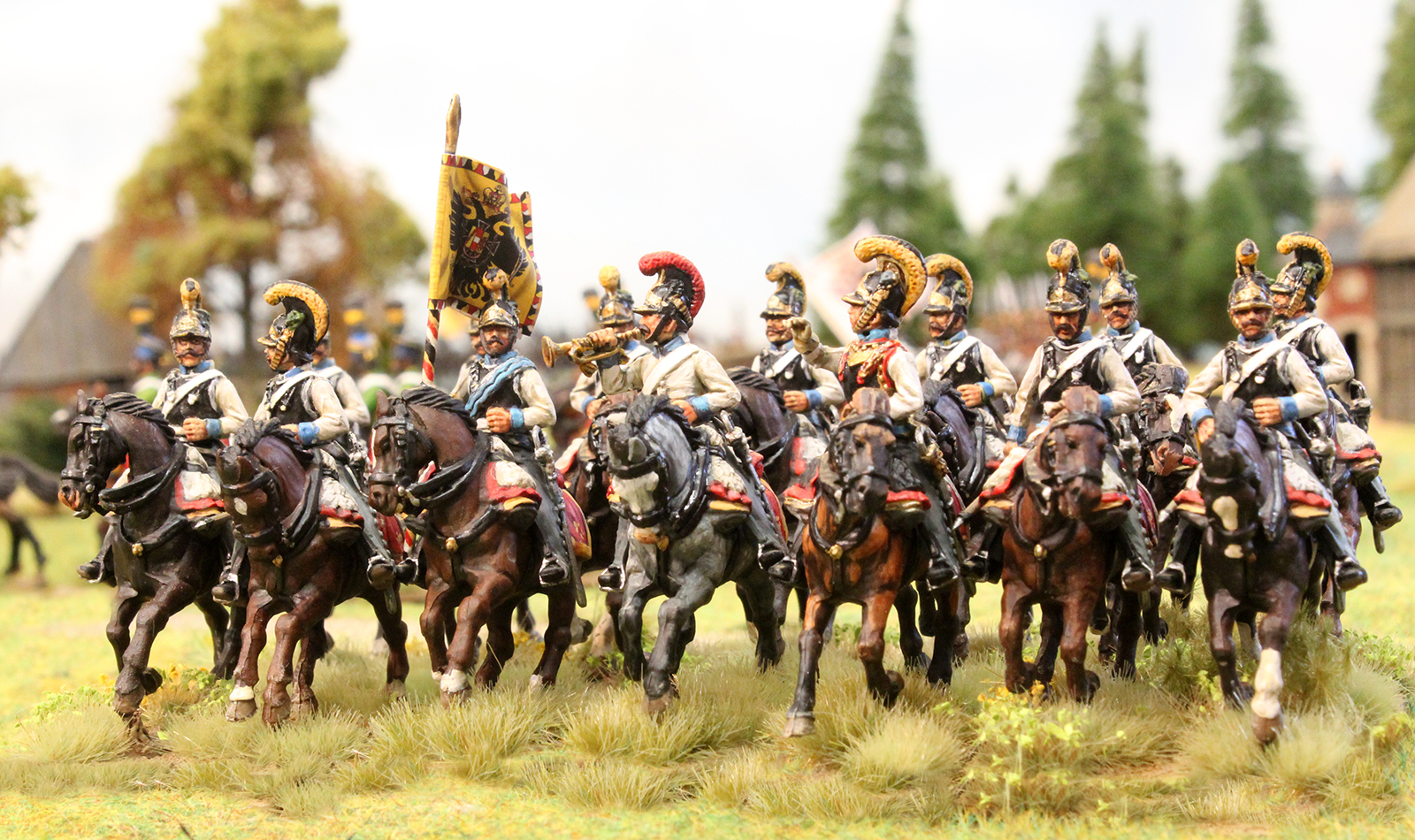 Perry AN80 cavalerie autrichienne boîte 14 figurines 28mm
