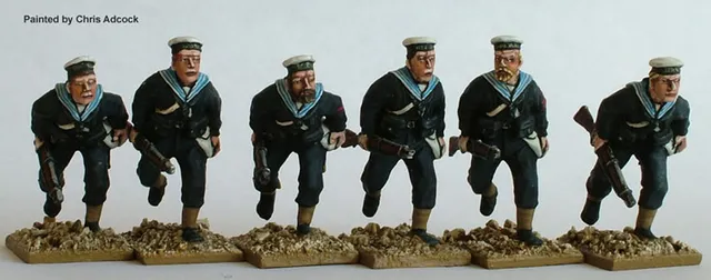 Perry Victoria's SB15 Brigade navale course figurines métal