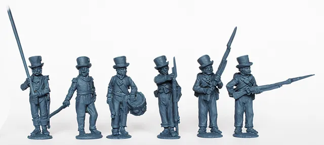 Perry Miniatures Napoleonic SPA 24 commandement figurines 28mm