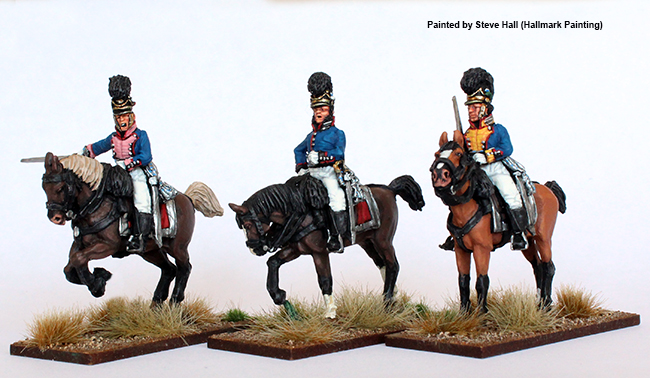 Perry Napoleonic BAV17 Mounted Colonels figurines à cheval