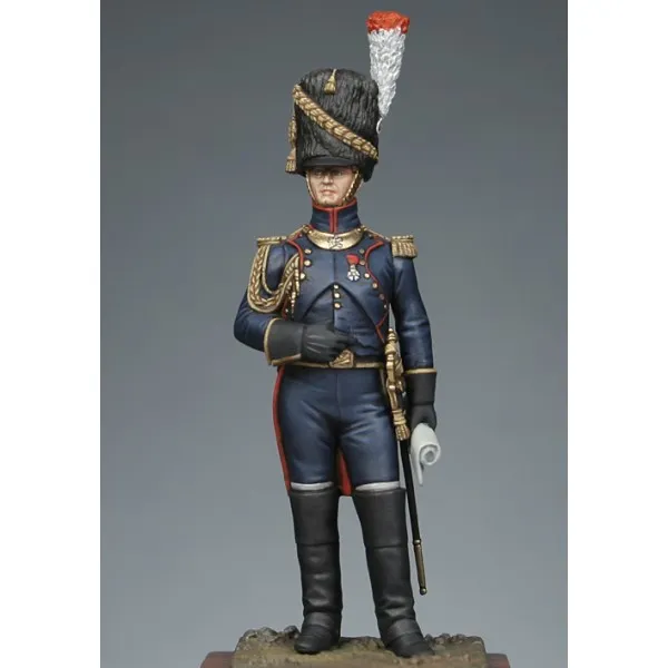 ART GIRONA Miniatures Officier artillerie garde 1810 figurine 54mm