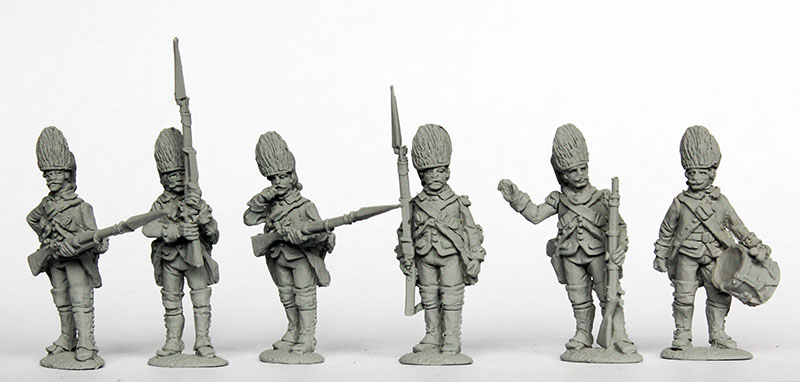 Perry AW 203 Grenadiers espagnols figurines commandement