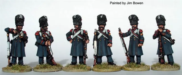 Perry Miniatures FN92 Chasseurs à Pied Garde capote figurines