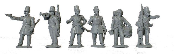 Perry ISA66 Légion étrangère figurines commandement