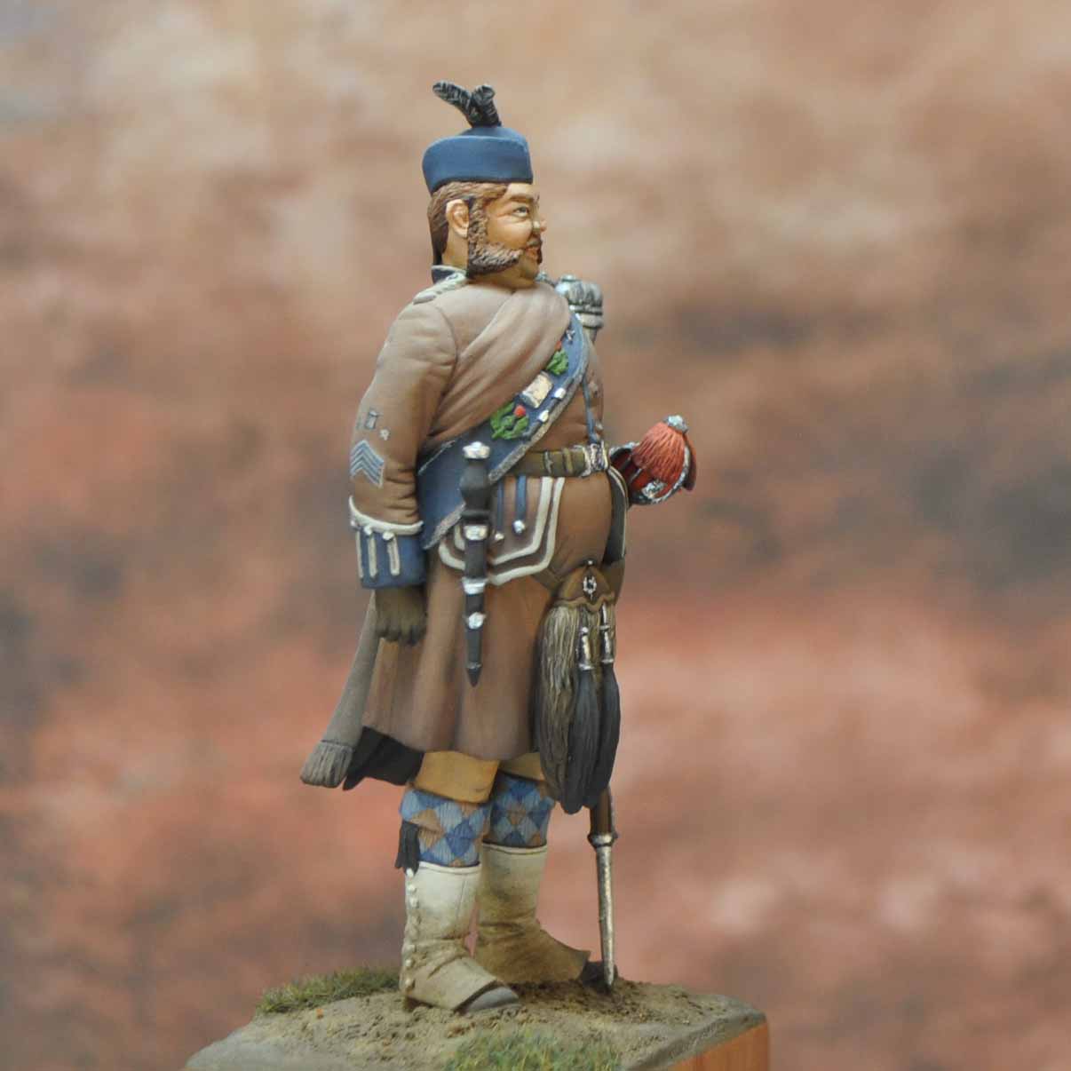 ART GIRONA International 7th Middlesex 1893 figurine 54 mm
