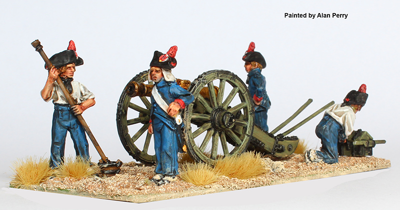 Perry Miniatures Napoleonic FE33 artillerie canon de 8 chapeau