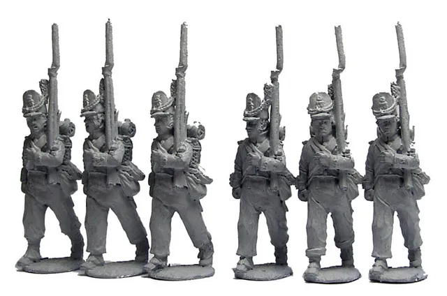 Perry Miniatures Napoleonic DB17 figurines 28mm infanterie belge attaque