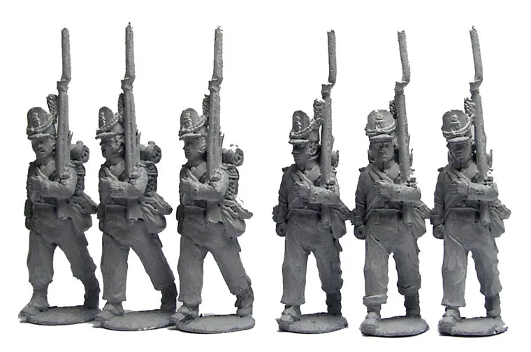 Perry Miniatures Napoleonic DB17 figurines 28mm infanterie belge attaque