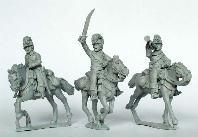 Perry Miniatures AWI AW131 cavalerie commandement métal