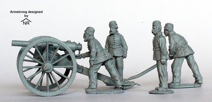 Perry Miniatures BIF 30 artillerie figurines canon Armstrong 12