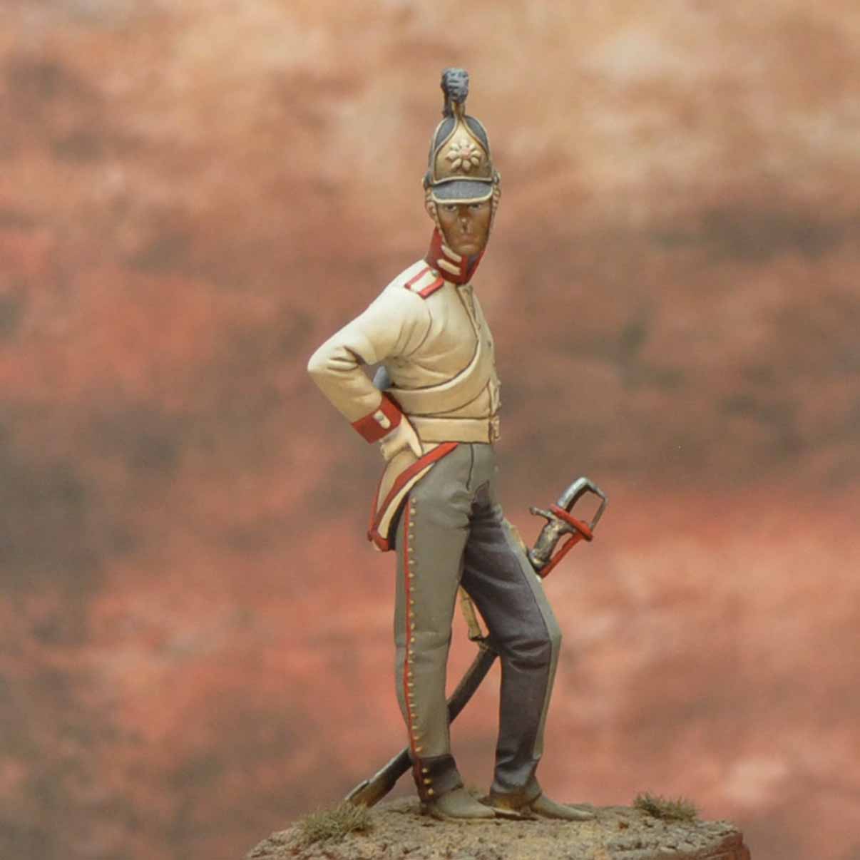 ART GIRONA Napoleonic War Garde du Corps figurine Prusia 1808-1813