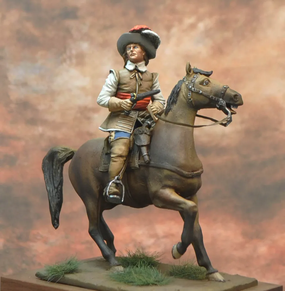 Art Girona General Serie Cavalier Bavarois 1618-48 figurine