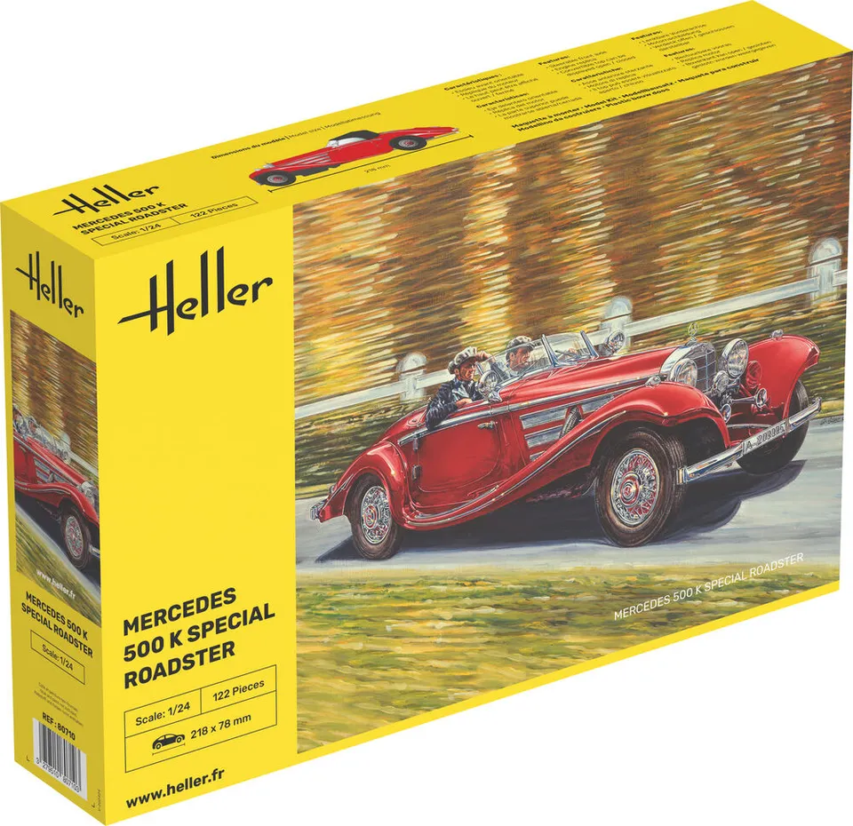 Heller Historical 500 K Special Roadster maquette voiture 1/24
