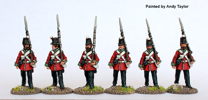 Perry Miniatures BIF8 figurines infanterie 28mm shako 1855