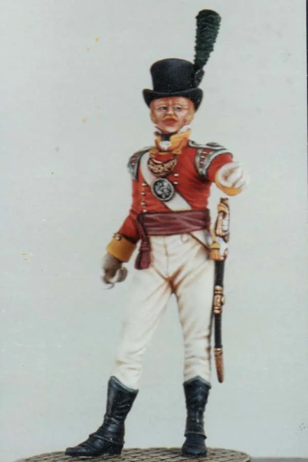 Art Girona Miniatures Officier Infanterie Egypte 1802 figurine