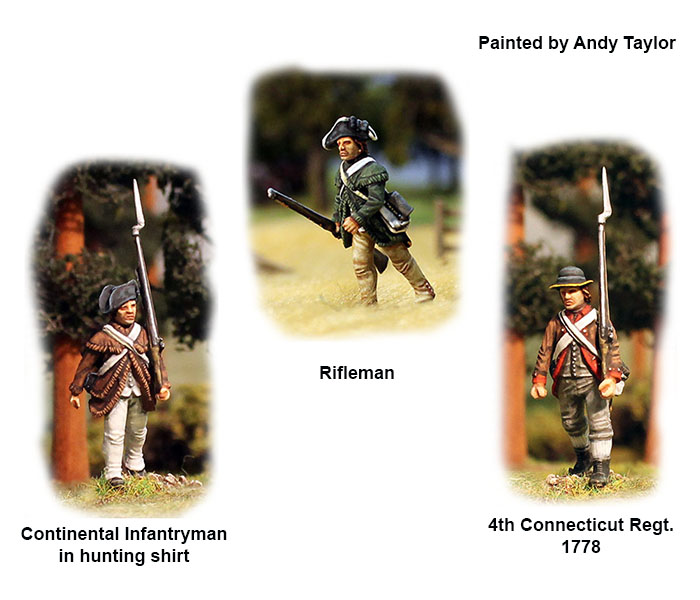Perry AW 250 Continental Infantry boîte figurines 38 pièces 1776-1783
