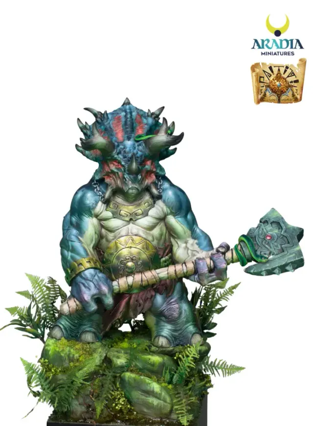 Aradia Paititi Tricebestigon Figurine résine créature à peindre
