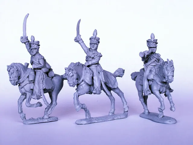 Perry Miniatures BH35 dragons légers commandement galop