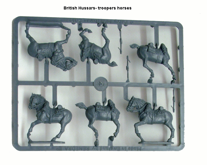 Perry Miniatures BH 80 Hussards britanniques figurines 14 cavaliers