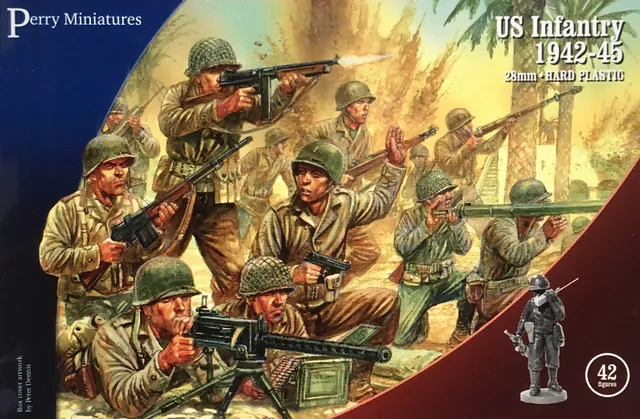 Perry Miniatures US1 infanterie US 1942-45 plastique