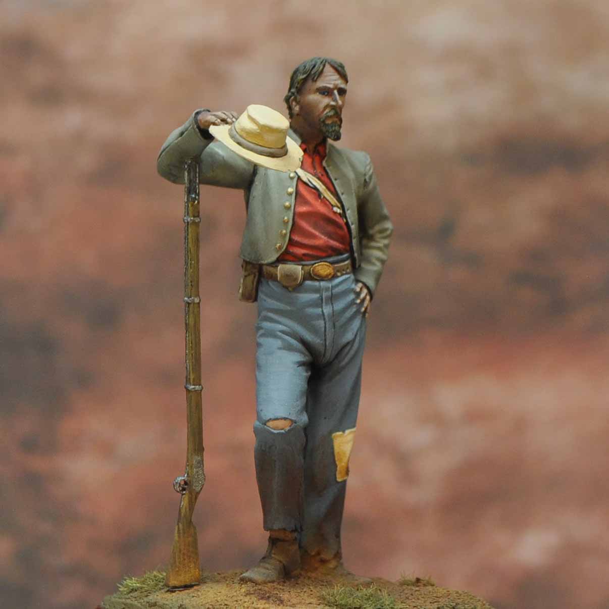 ART GIRONA International Serie Volunteer 4th Georgia 1863 figurine 54mm