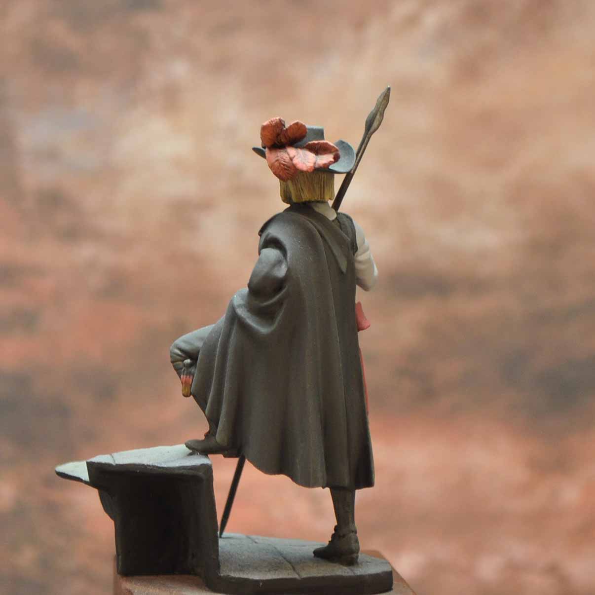 Art Girona Spanish Serie Spanish Officer Tuttlingen 1643 figurine 54mm