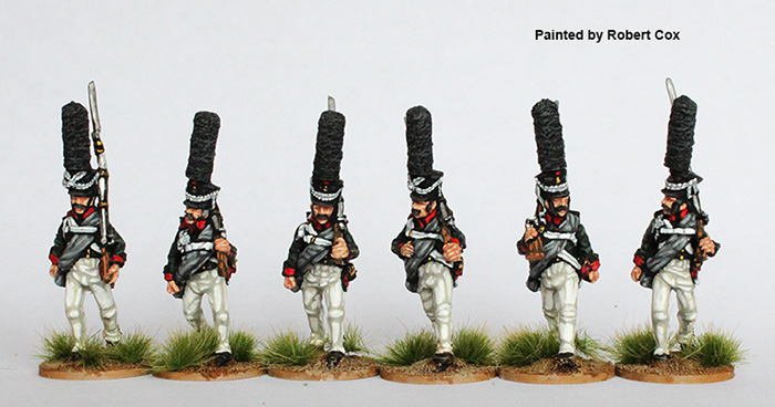 Perry Miniatures Napoleonic RN14 figurines grenadiers marche 28mm