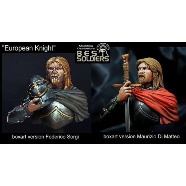 Art Girona Miniatures European Knight figurine 54mm chevalier