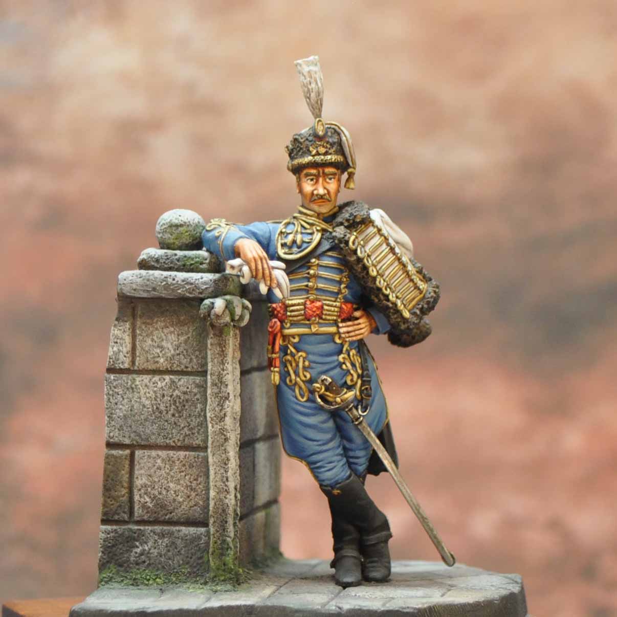 ART GIRONA Spanish Serie Húsares Princesa figurine 1909 54mm