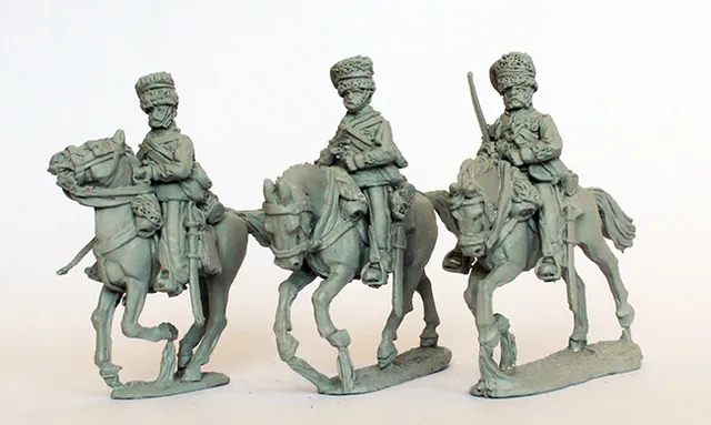Perry Miniatures BIF 41 figurines commandement hussards au galop 28mm