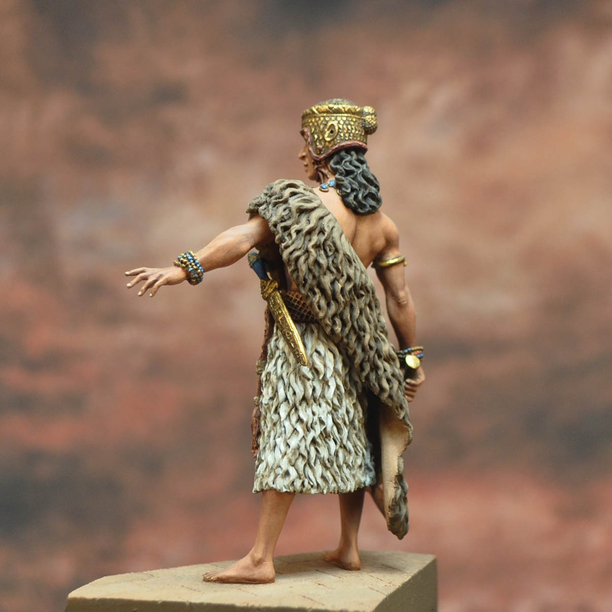 Art Girona Serie Historical Patesi Gudea figurine Lagash