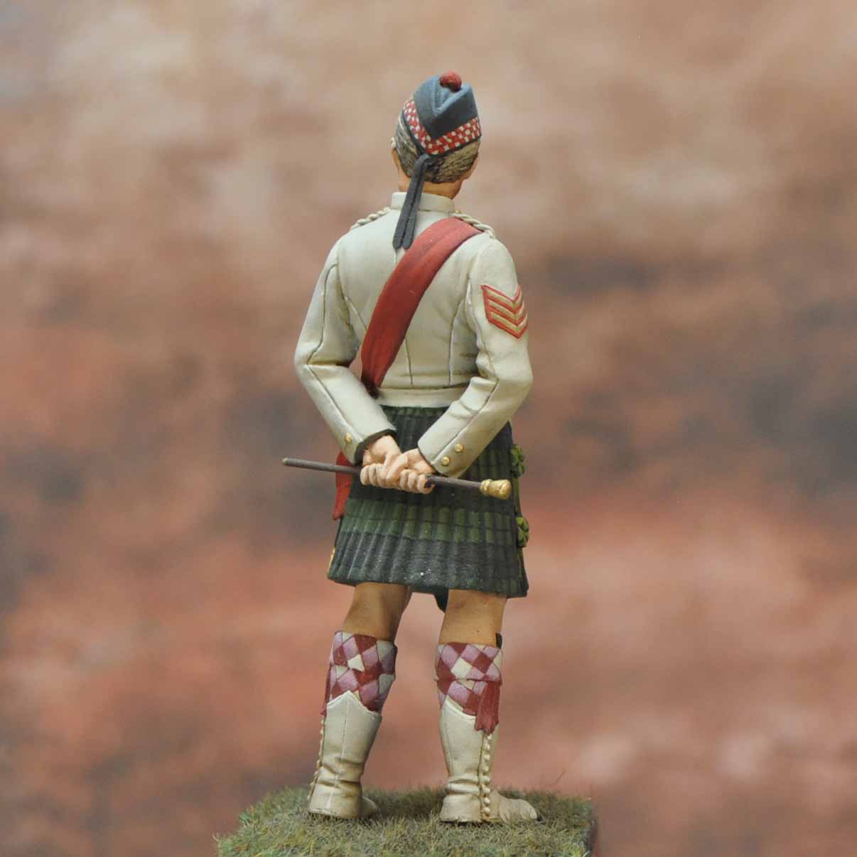 Art Girona International Serie sergent Argyll 1908 figurine