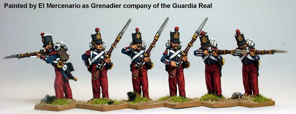 Perry Miniatures Carlist War ISA10 figurines infanterie shako cylindrique